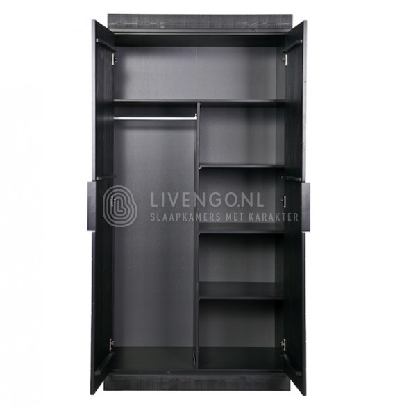 bij een slaapkamerkast met extra interieurpakket krijg je een tussenschot en 2 extra legplanken geleverd Livengo bij een slaapkamerkast met extra interieurpakket krijg je een tussenschot en 2 extra legplanken geleverd Livengo