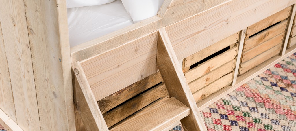 steigerhouten kajuitbed