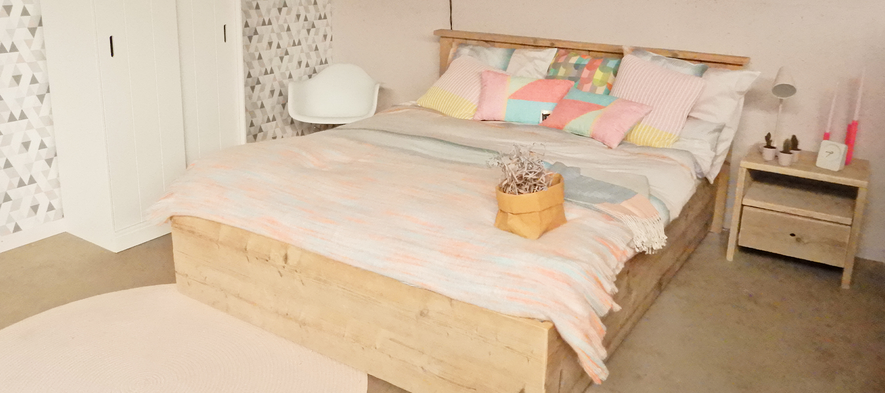 Livengo blog nachtkastjes - bed Modern en Nachtkastje Steven